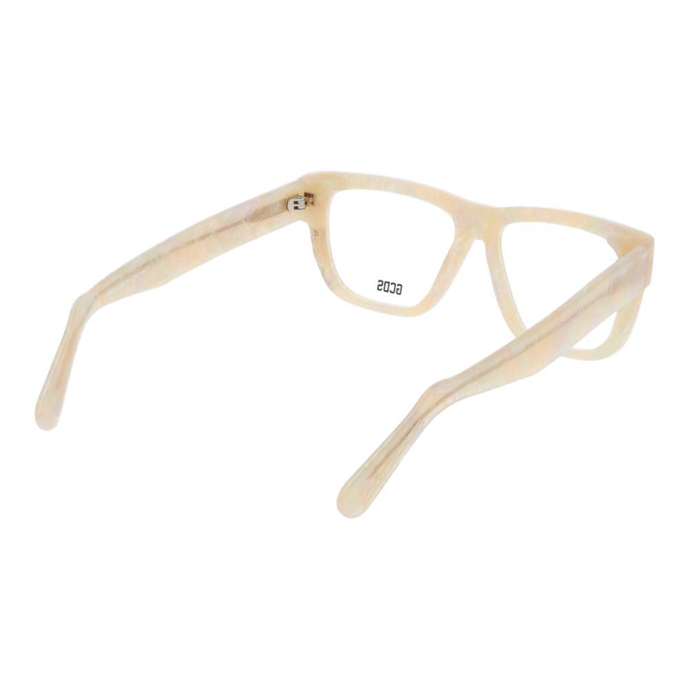 GCDS Weiße optische Unisex-Fassungen