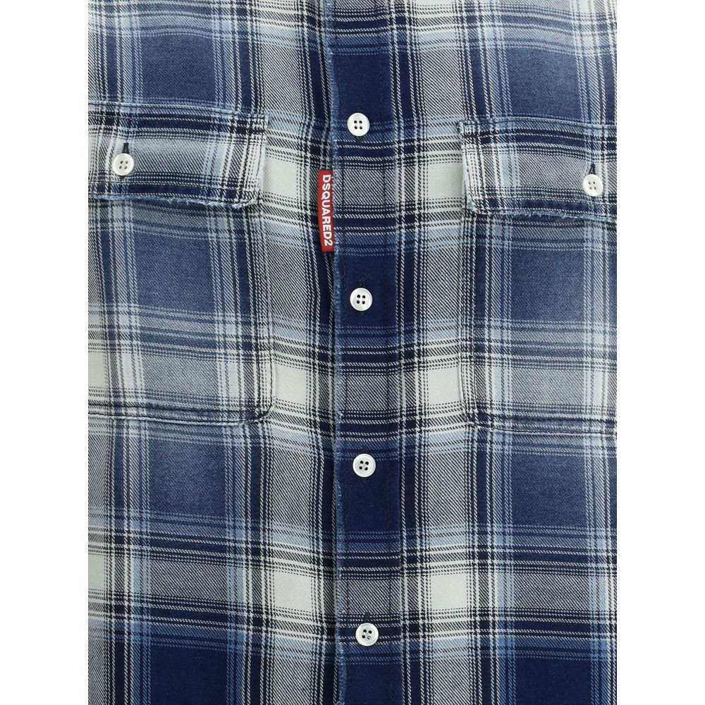 Dsquared² Baumwollkarohemd