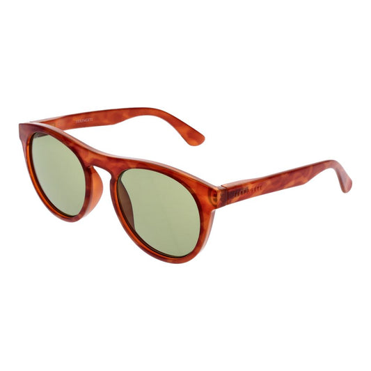 Serengeti Orangefarbene Sonnenbrille aus Kunststoff