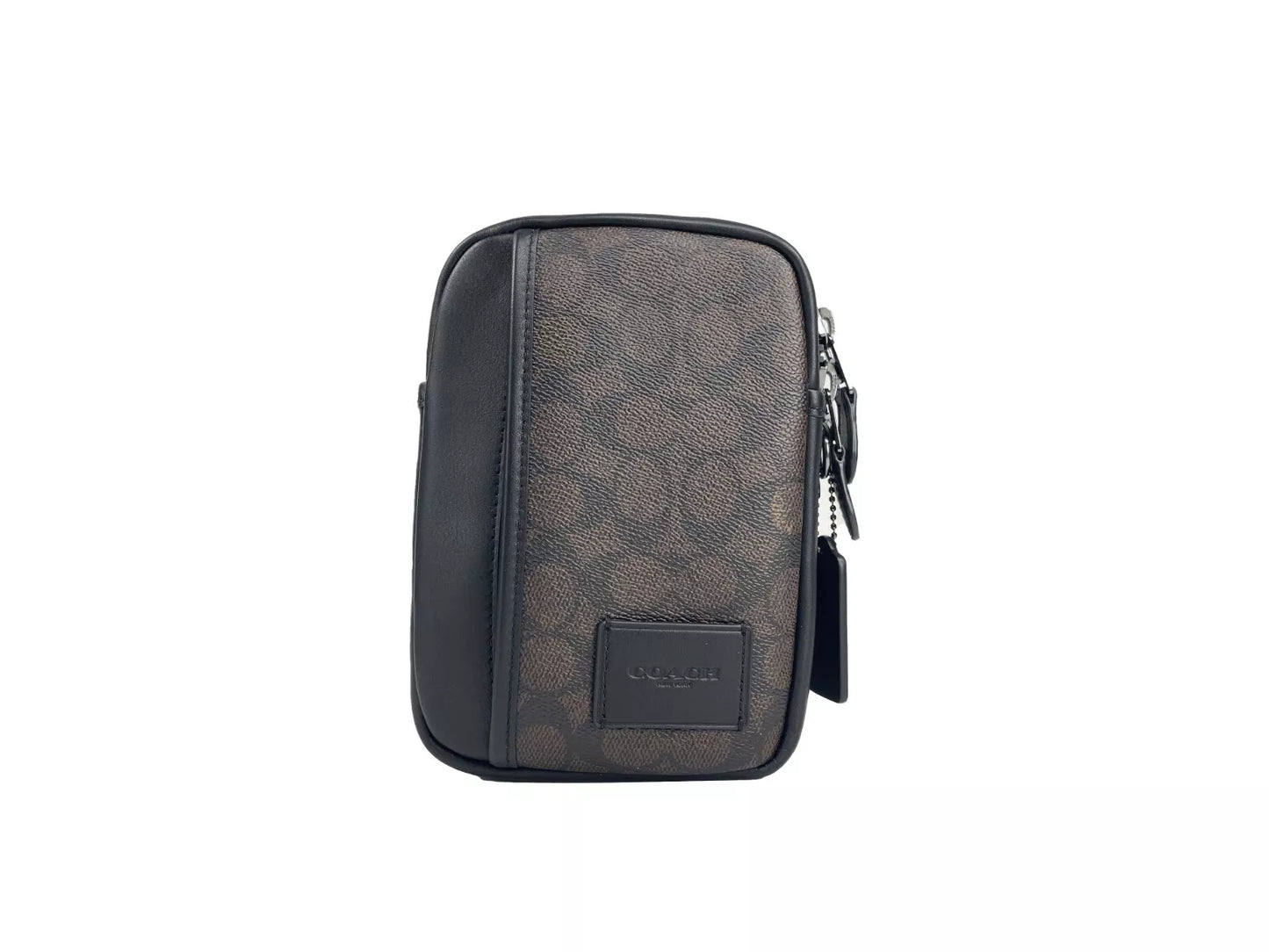 COACH Edge L Pack Rucksack Sling Bag Schwarz Walnuss (CW347)