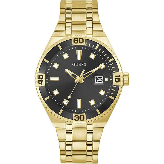 Guess Goldene Edelstahl-Dress-Watch