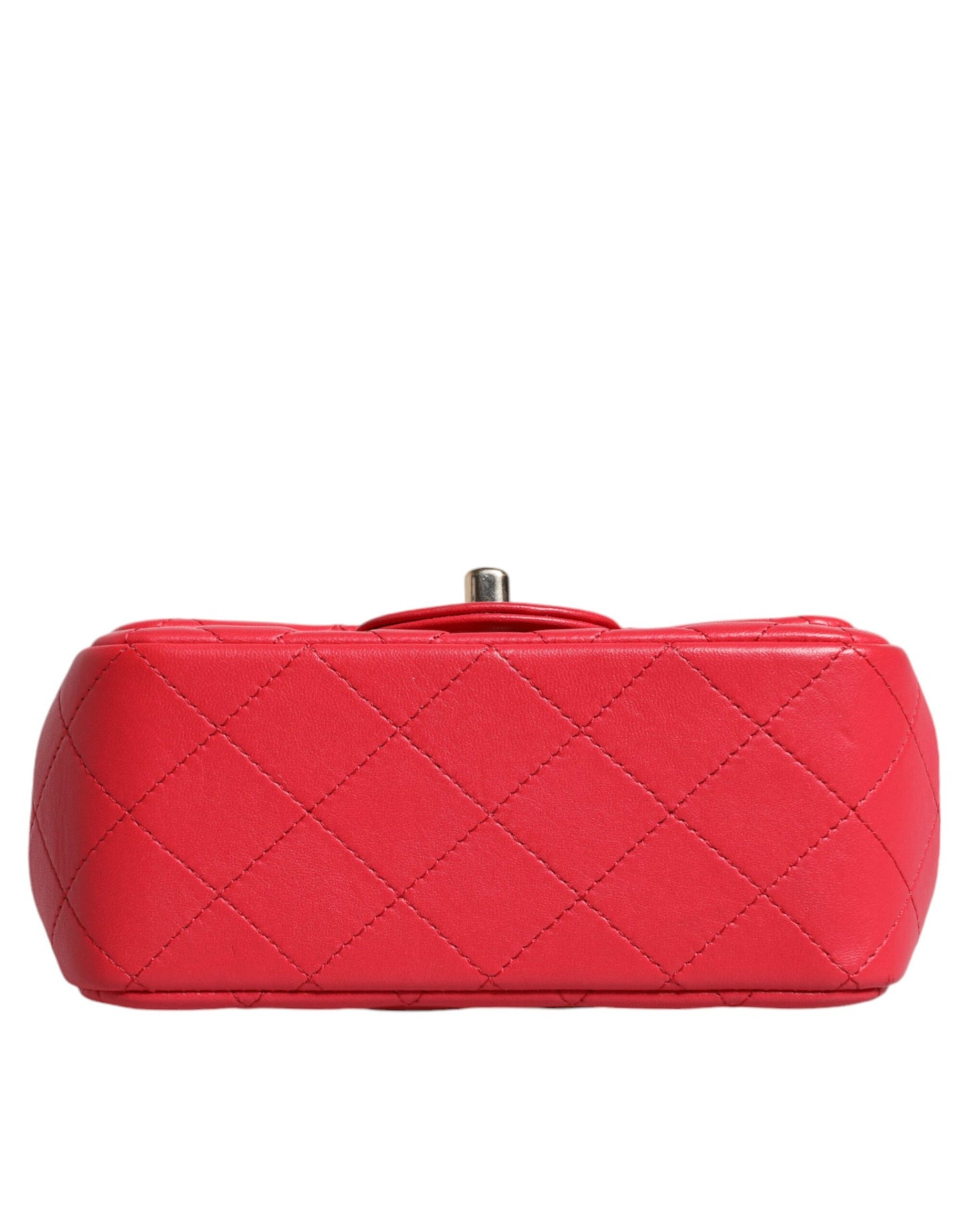 Chanel Rosa Matelasse Kette Schulter Lammfell Geldbörse Mini