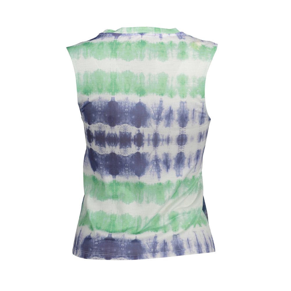 Desigual Hellblaues Polyester Damen Top
