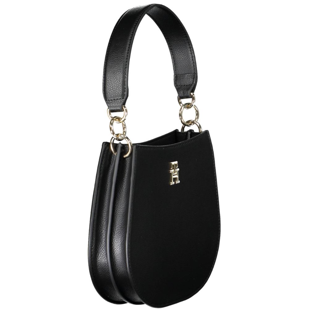 Tommy Hilfiger Schwarz Polyester Frauen Handtasche