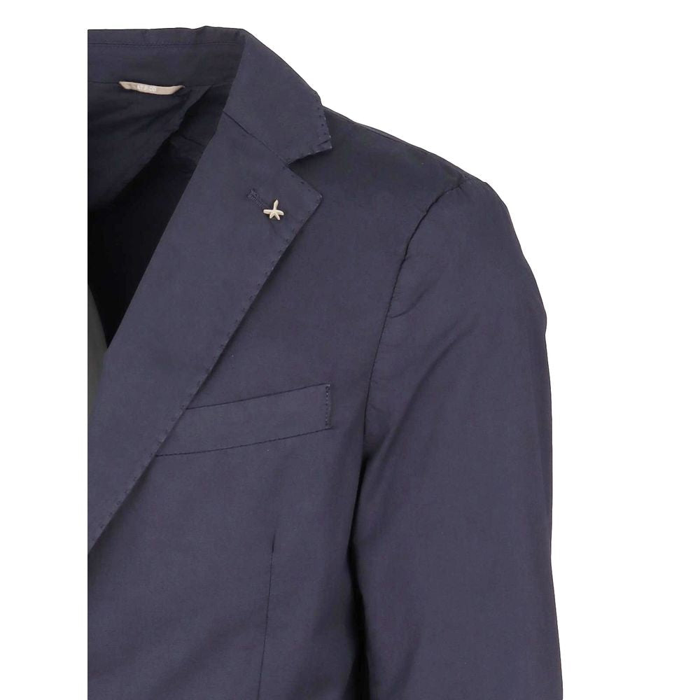 AT.P.CO Blauer Baumwoll-Blazer für Frauen