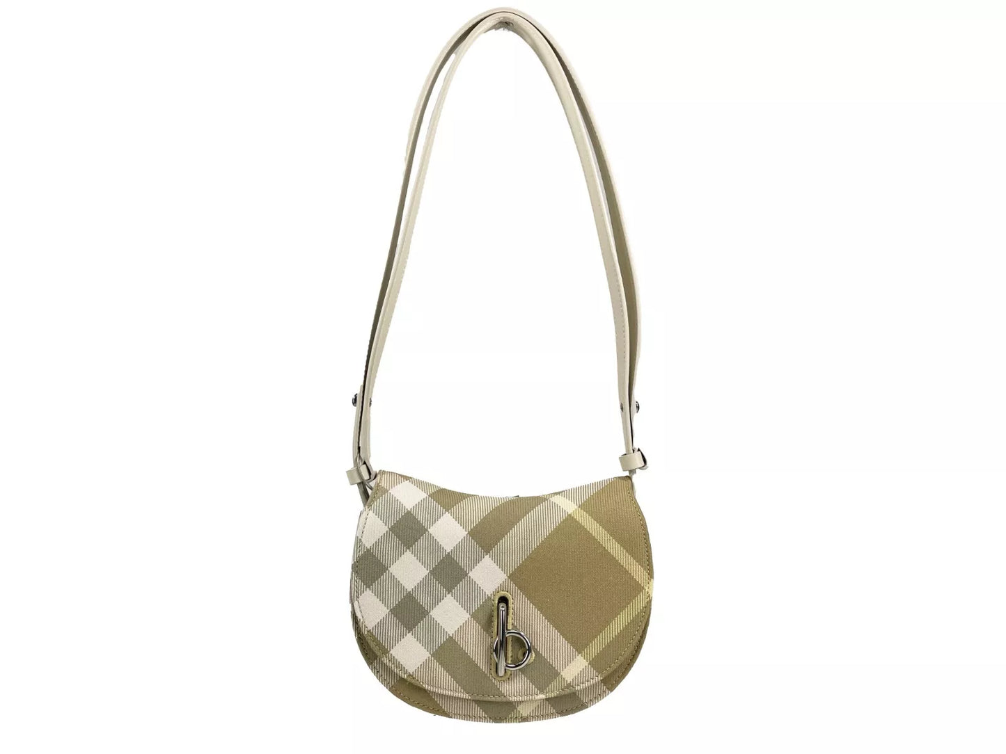 Burberry Mini Check Rocking Horse Crossbody Bag Geldbörse