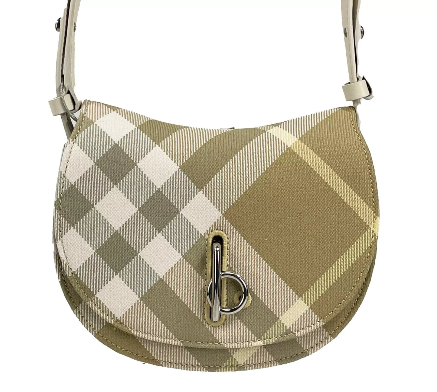 Burberry Mini Check Rocking Horse Crossbody Bag Geldbörse