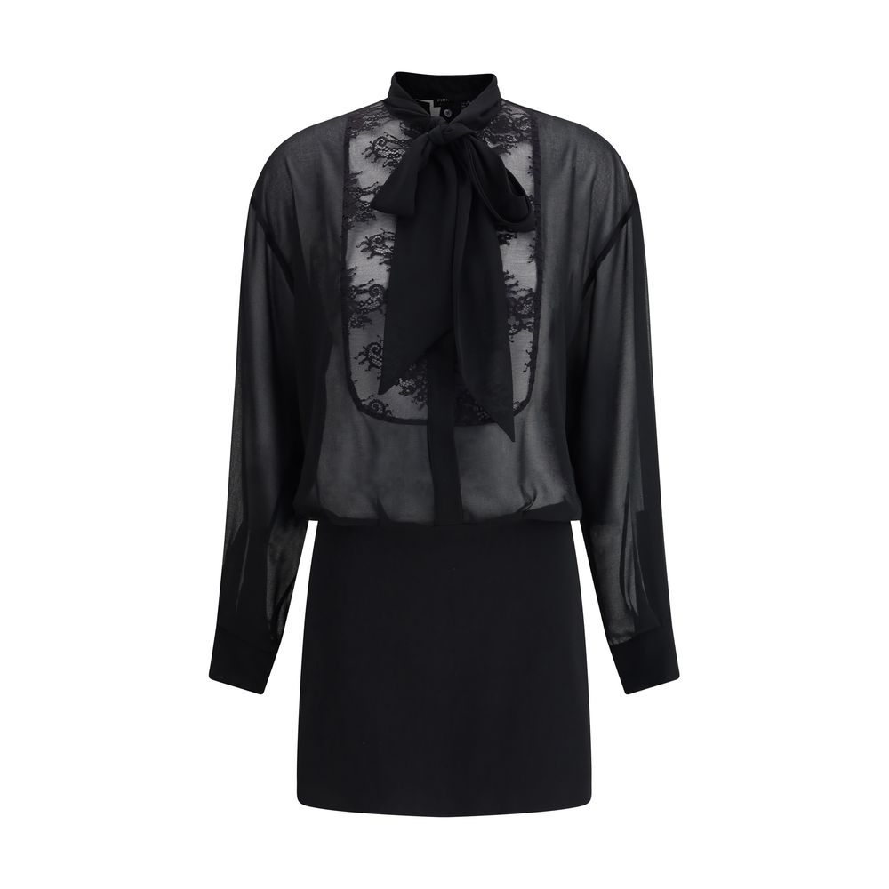 PINKO Kurzes Spitzenkleid