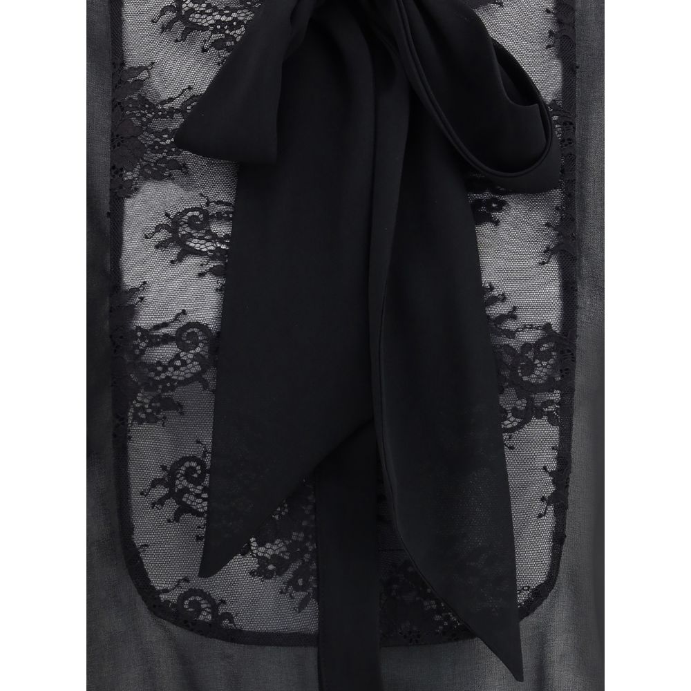 PINKO Kurzes Spitzenkleid
