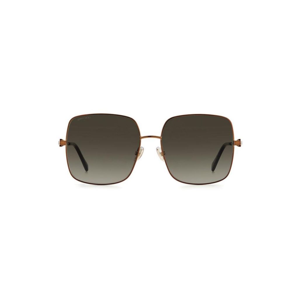 Jimmy Choo Braune Metall-Sonnenbrille