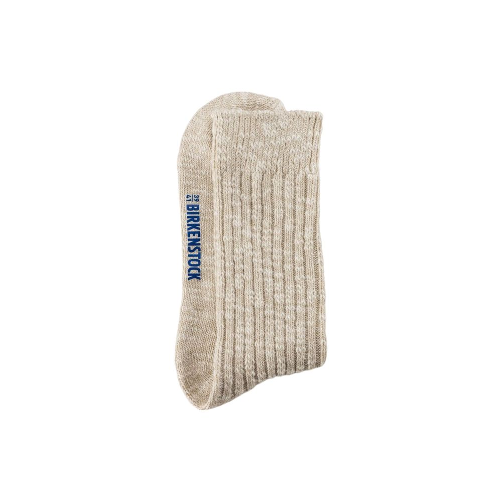 Birkenstock Beige Baumwollsocke