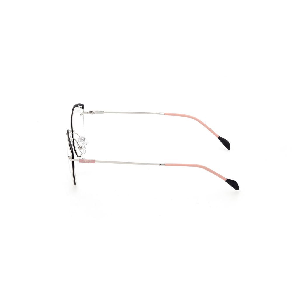 Emilio Pucci Schwarzer Metallrahmen