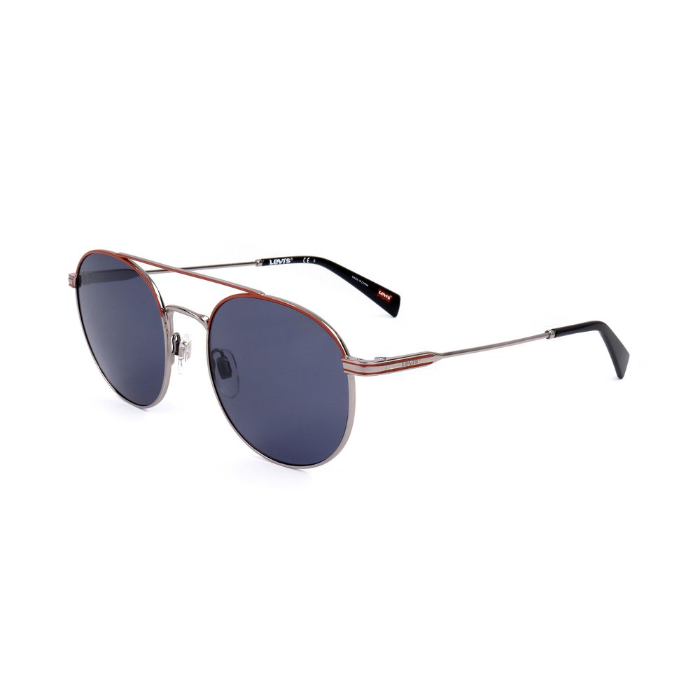 Levi's Graue Edelstahl-Sonnenbrille