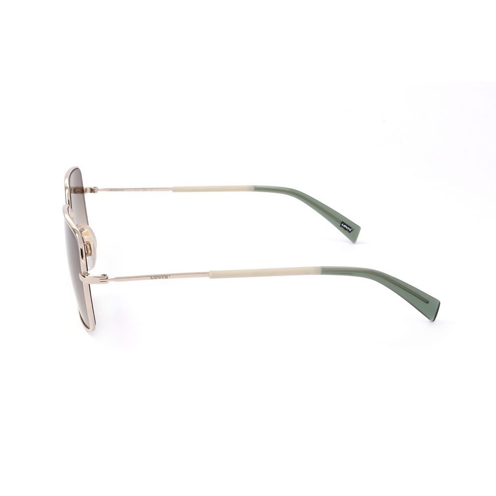 Levi's Gold-Edelstahl-Sonnenbrille