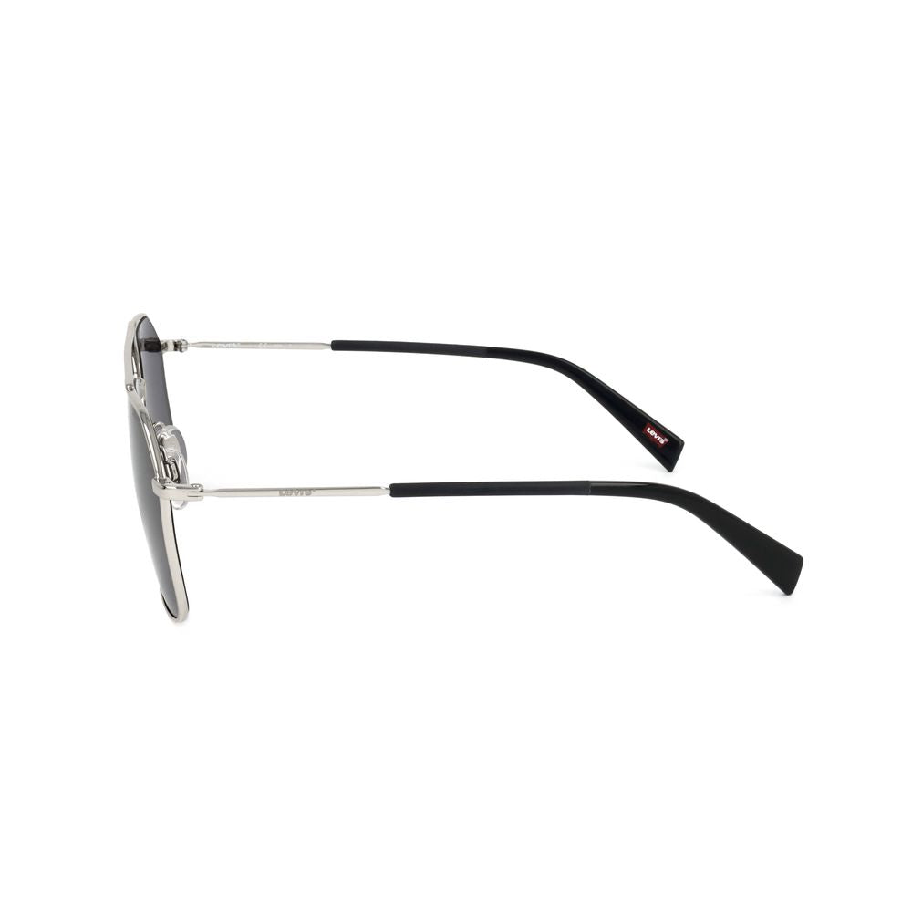 Levi's Schwarze Edelstahl-Sonnenbrille