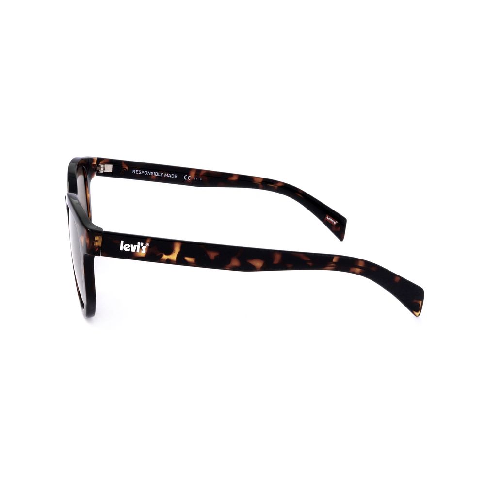 Levi's Schwarze Edelstahl-Sonnenbrille