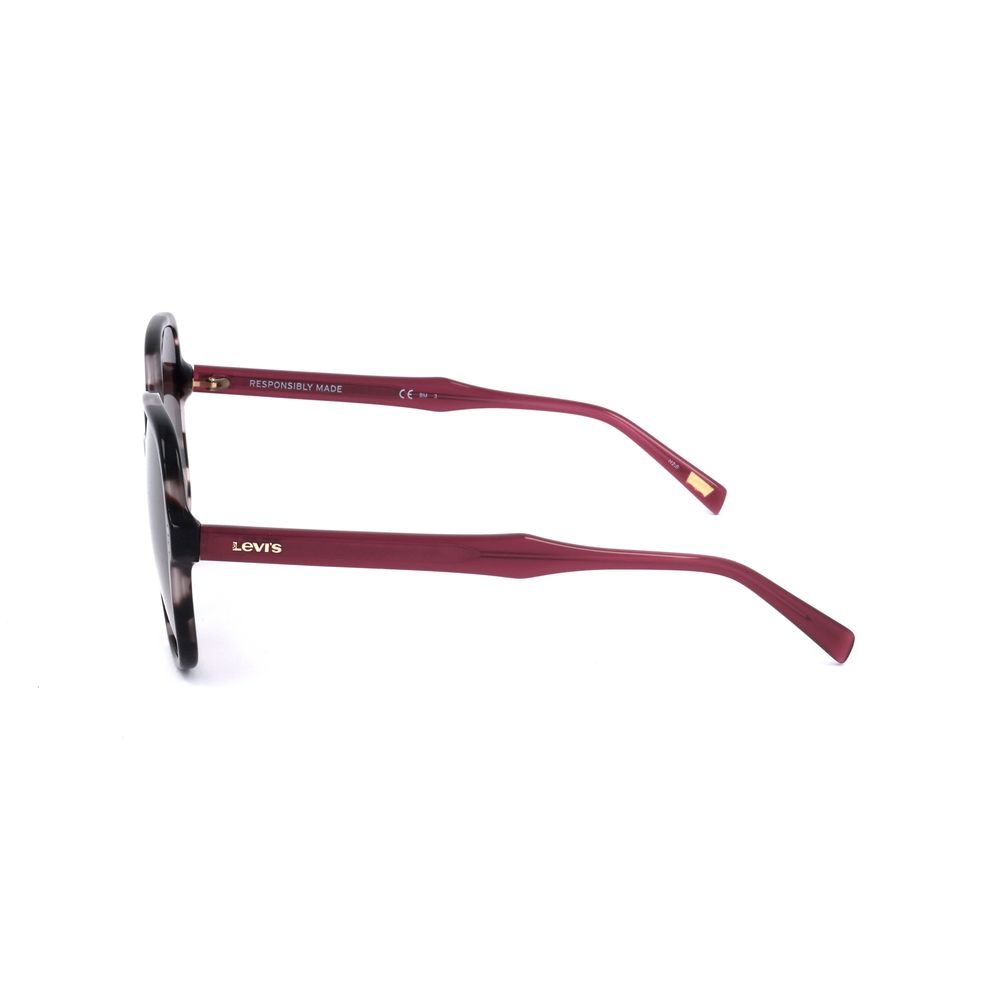 Levi's Schwarze Edelstahl-Sonnenbrille