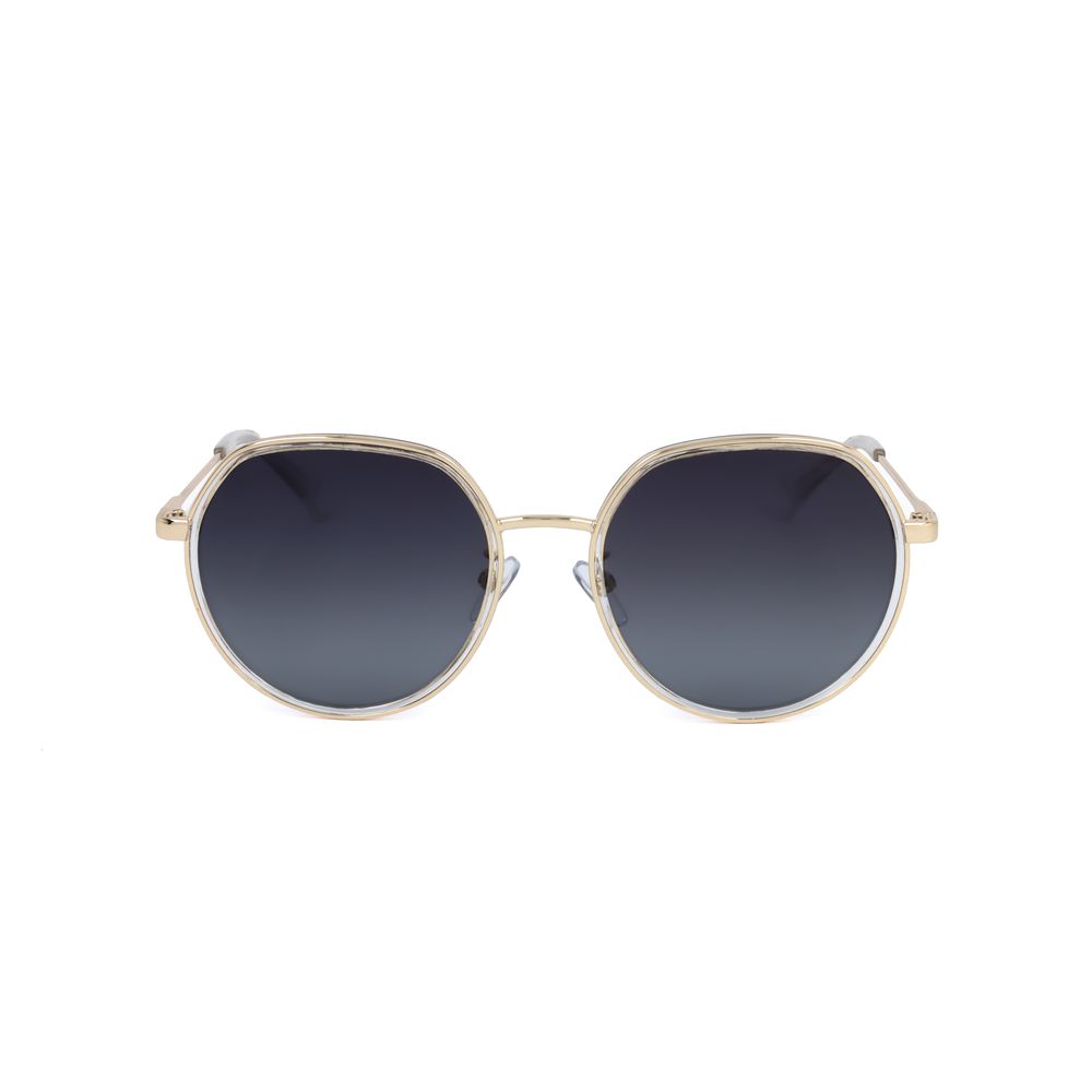Polaroid Gold-Edelstahl-Sonnenbrille