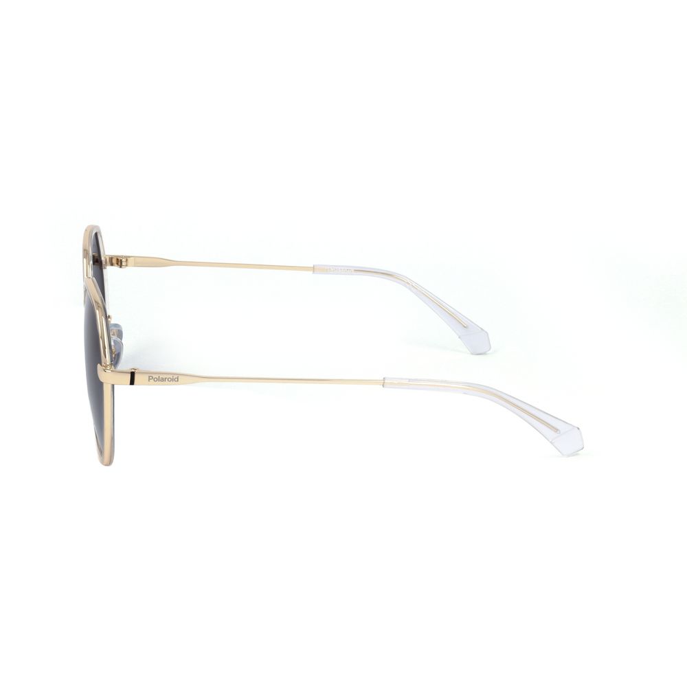 Polaroid Gold-Edelstahl-Sonnenbrille