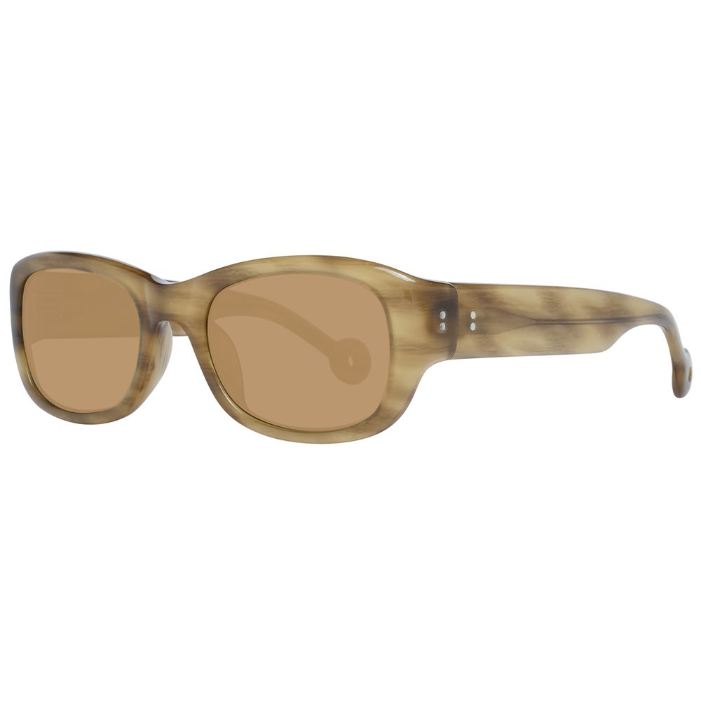 Hally&Son Braune Plastiksonnenbrille