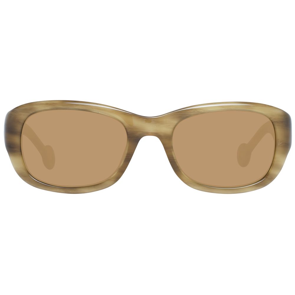 Hally&Son Braune Plastiksonnenbrille