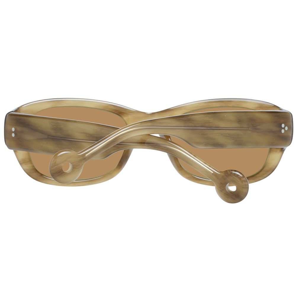 Hally&Son Braune Plastiksonnenbrille