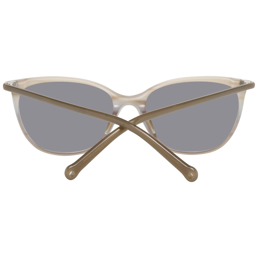 Hally&Son Braune Plastiksonnenbrille