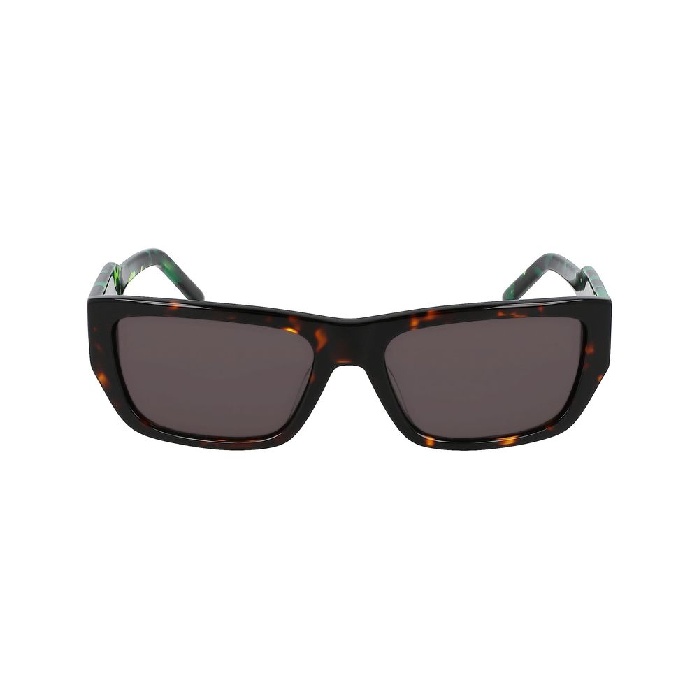 DKNY Braune Acetat-Sonnenbrille