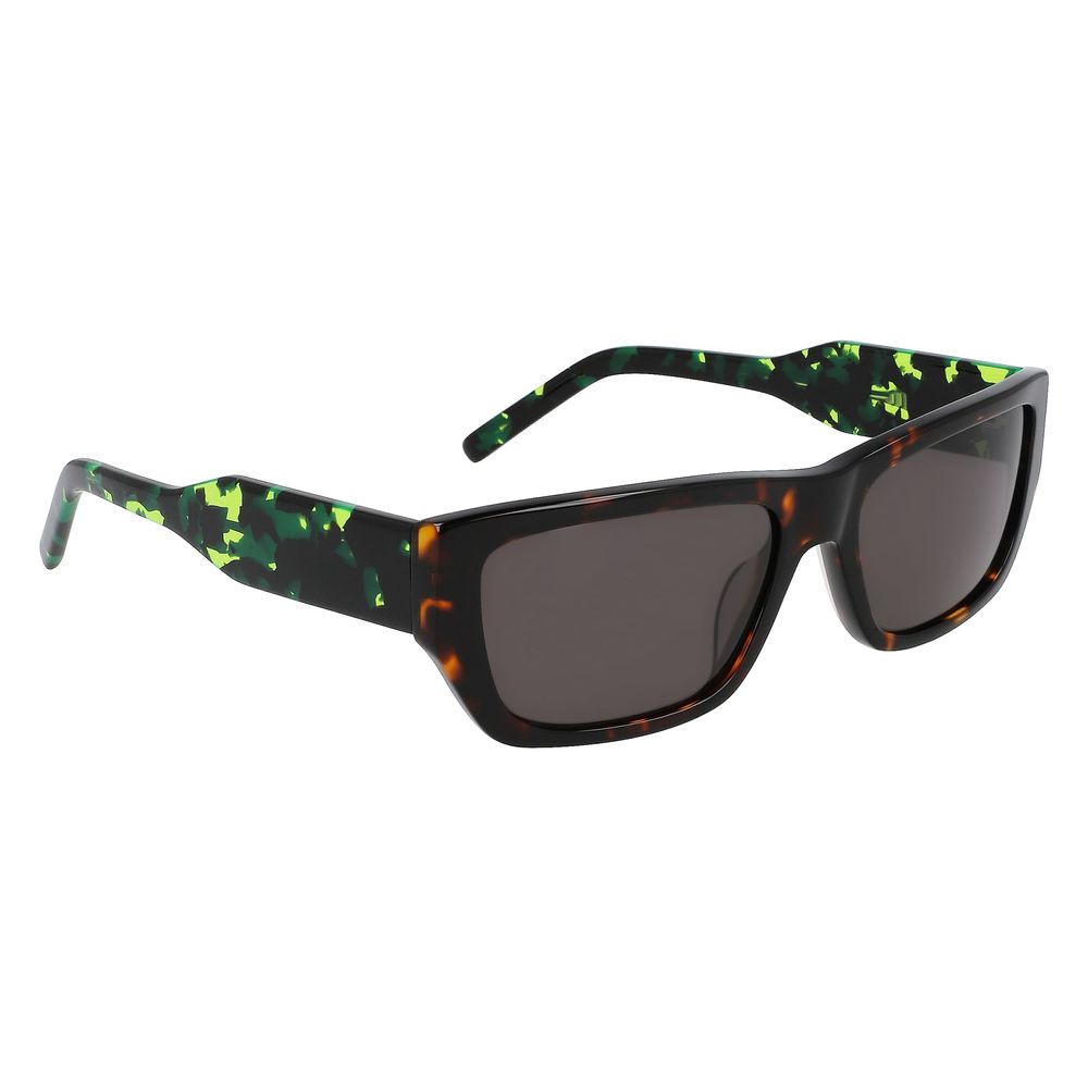 DKNY Braune Acetat-Sonnenbrille