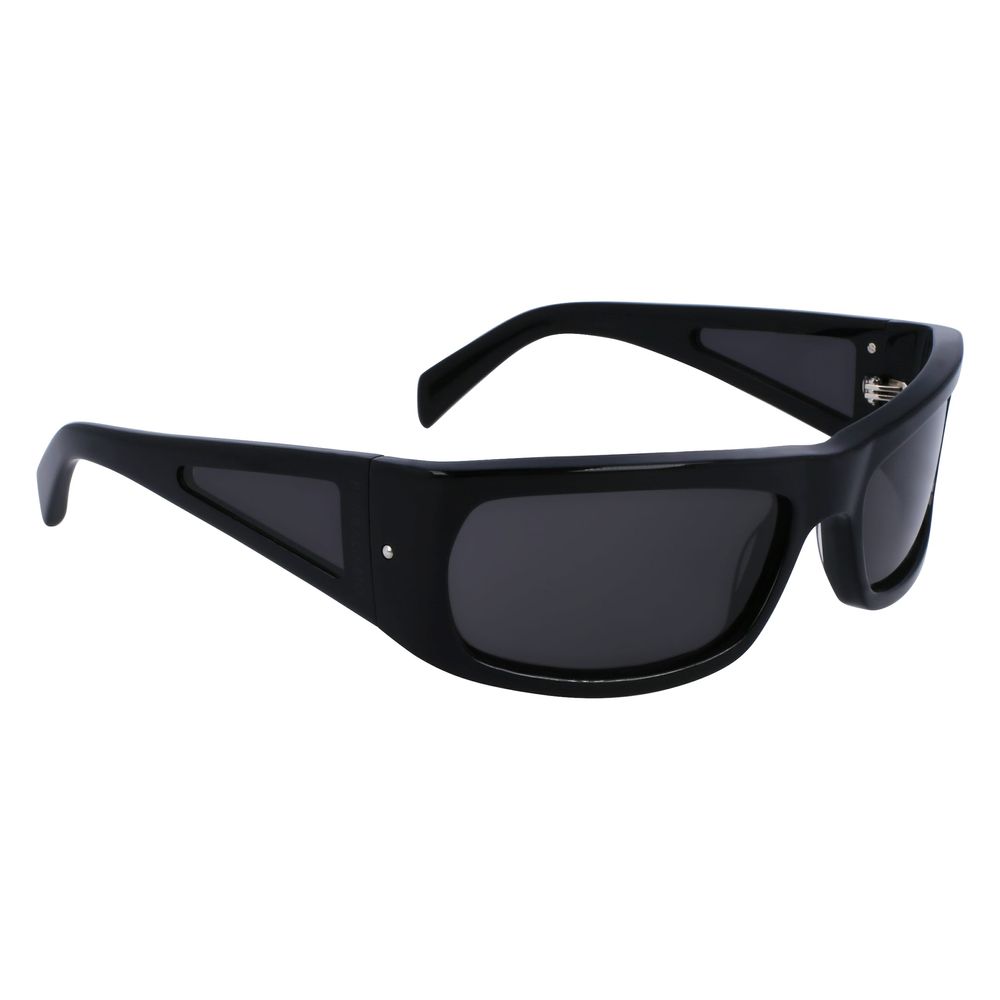 Ferragamo Schwarze Acetat-Sonnenbrille