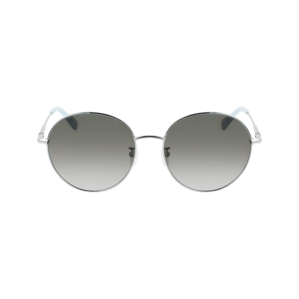 Longchamp Blaue Metall-Sonnenbrille