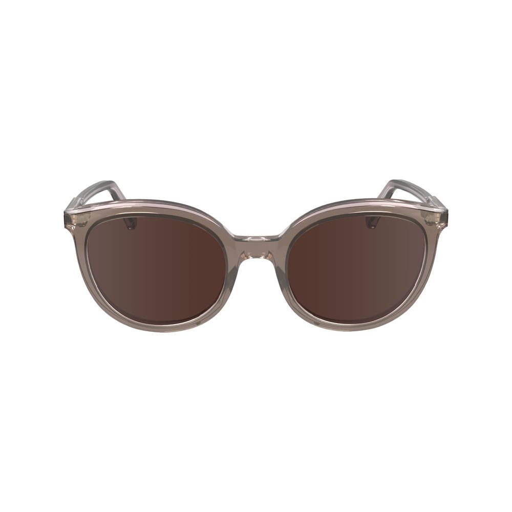 Longchamp Lila Acetat-Sonnenbrille