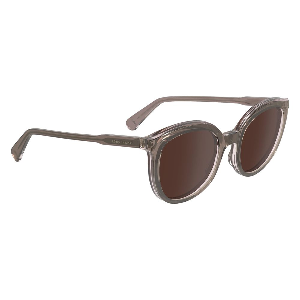 Longchamp Lila Acetat-Sonnenbrille