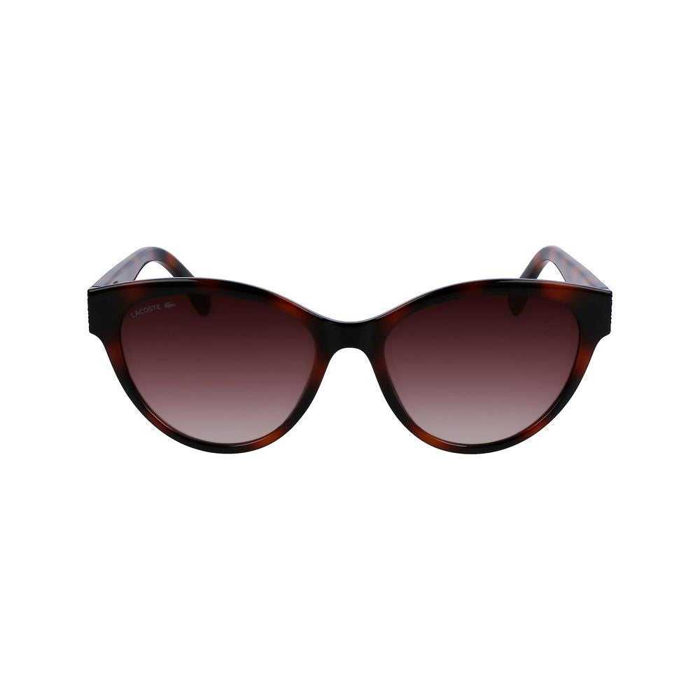 Lacoste Braun gespritzte Sonnenbrille