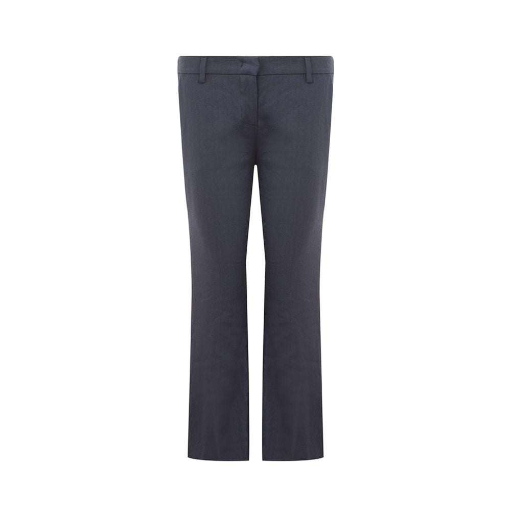 Lardini Schicke blaue Leinenhosen