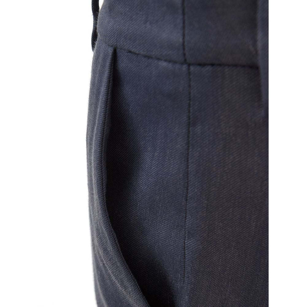 Lardini Schicke blaue Leinenhosen