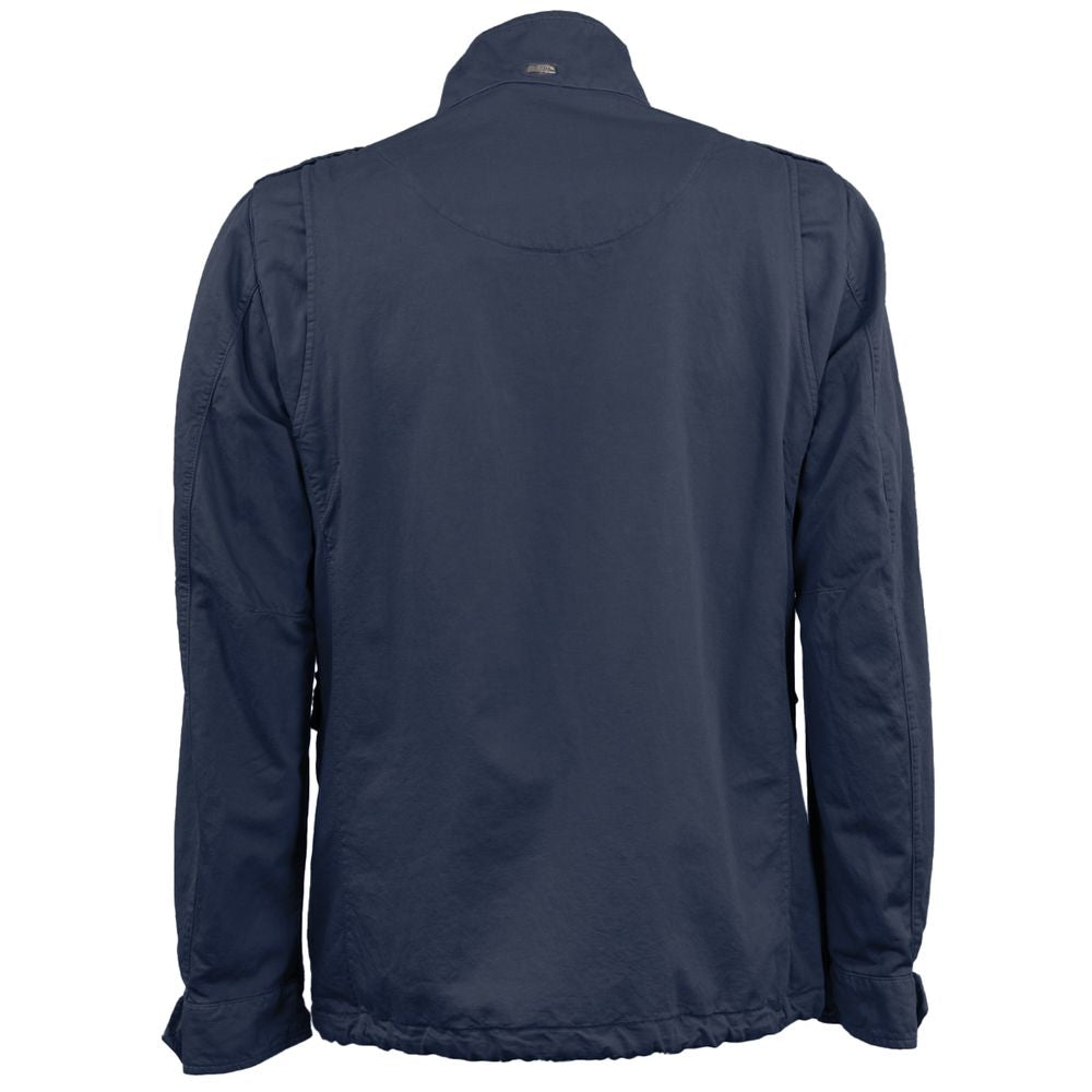 Herno Blaue Baumwolljacke