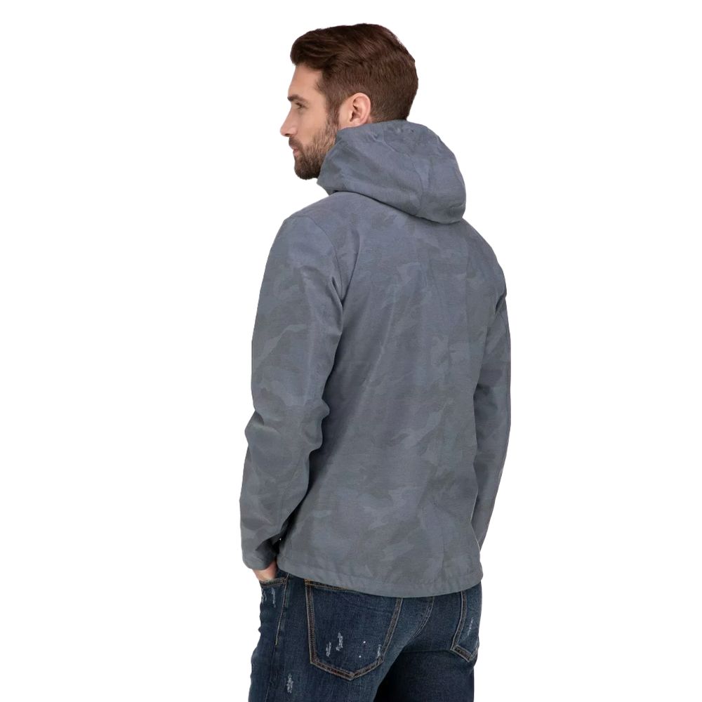 Herno Blaue Nylonjacke