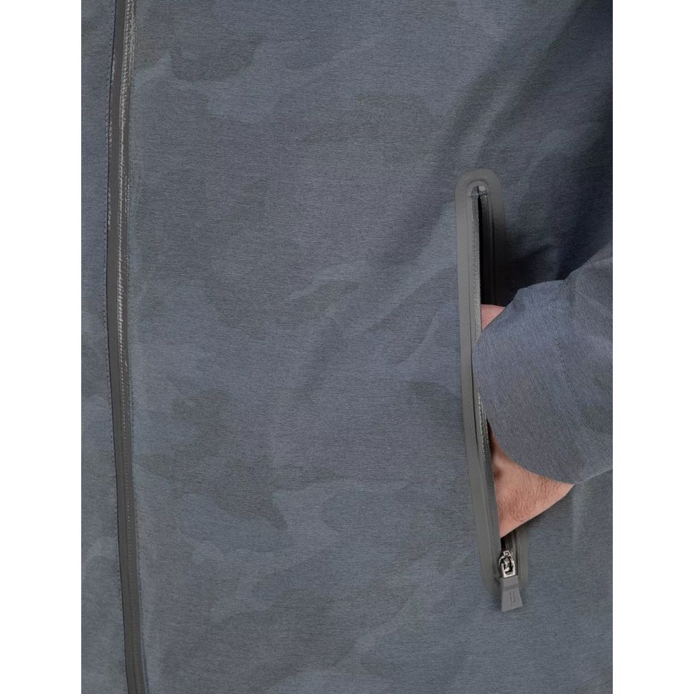 Herno Blaue Nylonjacke