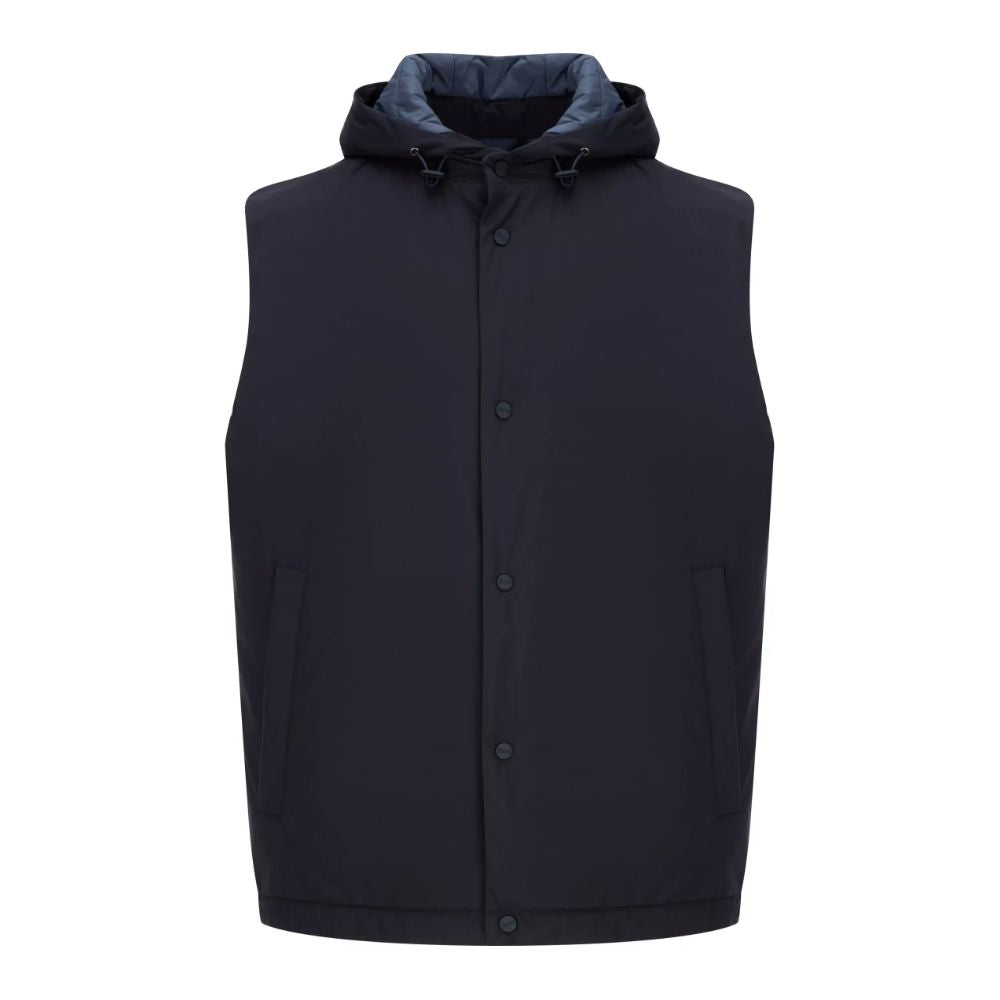 Herno Blaue Nylonweste