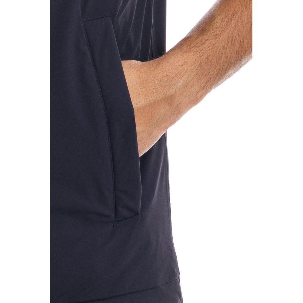 Herno Blaue Nylonweste
