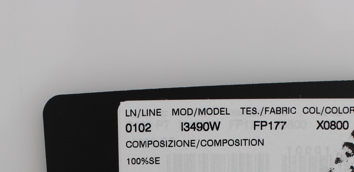 Dolce & Gabbana Multicolor Floral Knie Capris Shorts Hosen