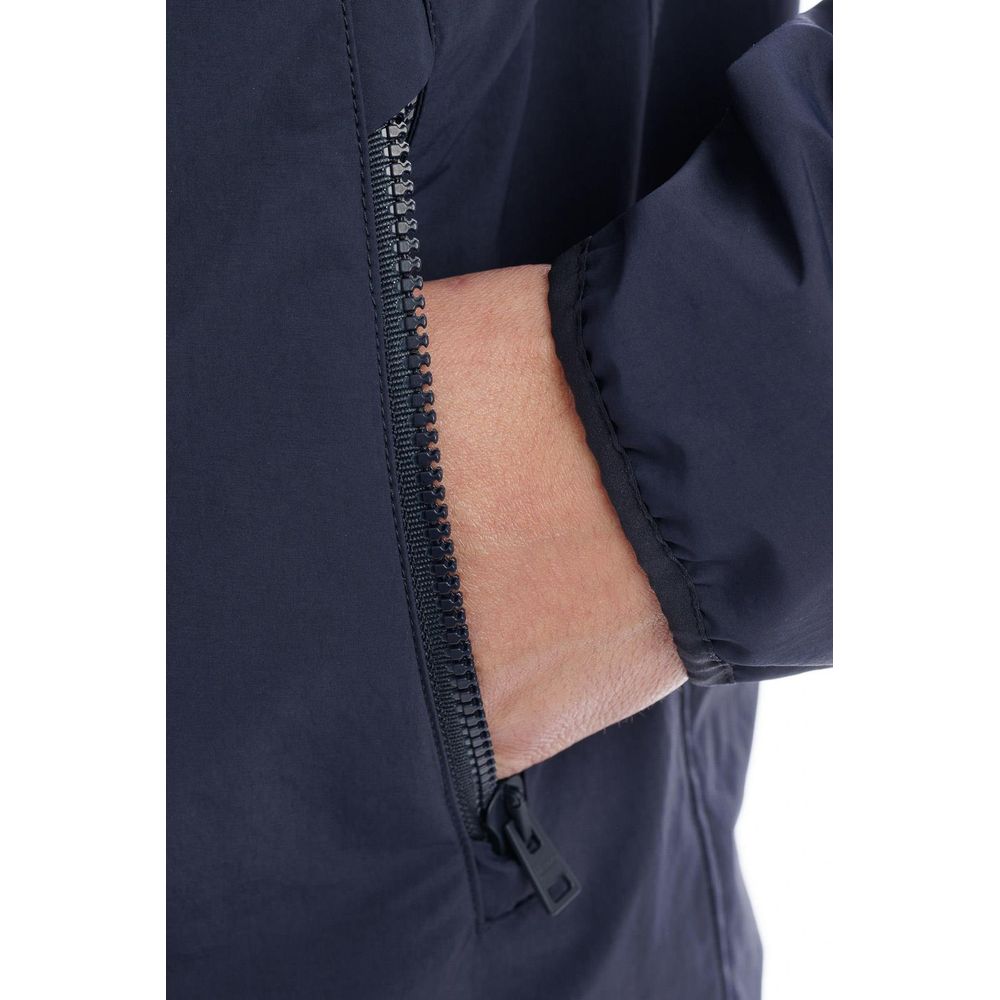 Herno Blaue Nylonjacke