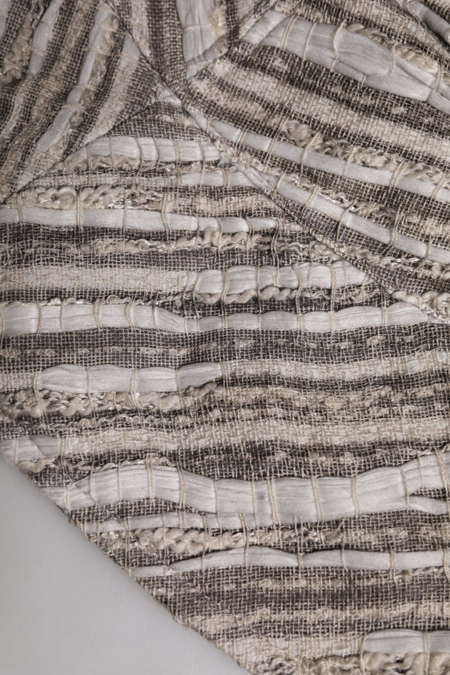 Dolce & Gabbana Mehrfarbig gestreifte Baumwoll-Eimerkappe