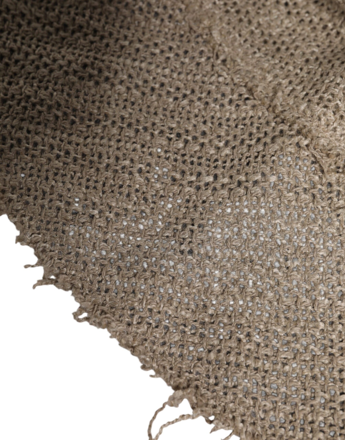 Dolce & Gabbana Beige Leinen Hut mit breiter Krempe