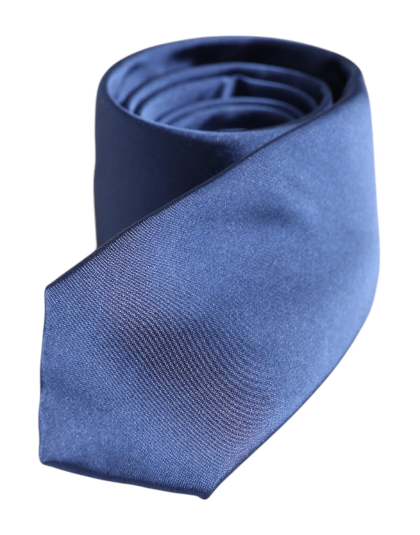 Dolce & Gabbana Blaue Seidenkrawatte einstellbar Krawatte