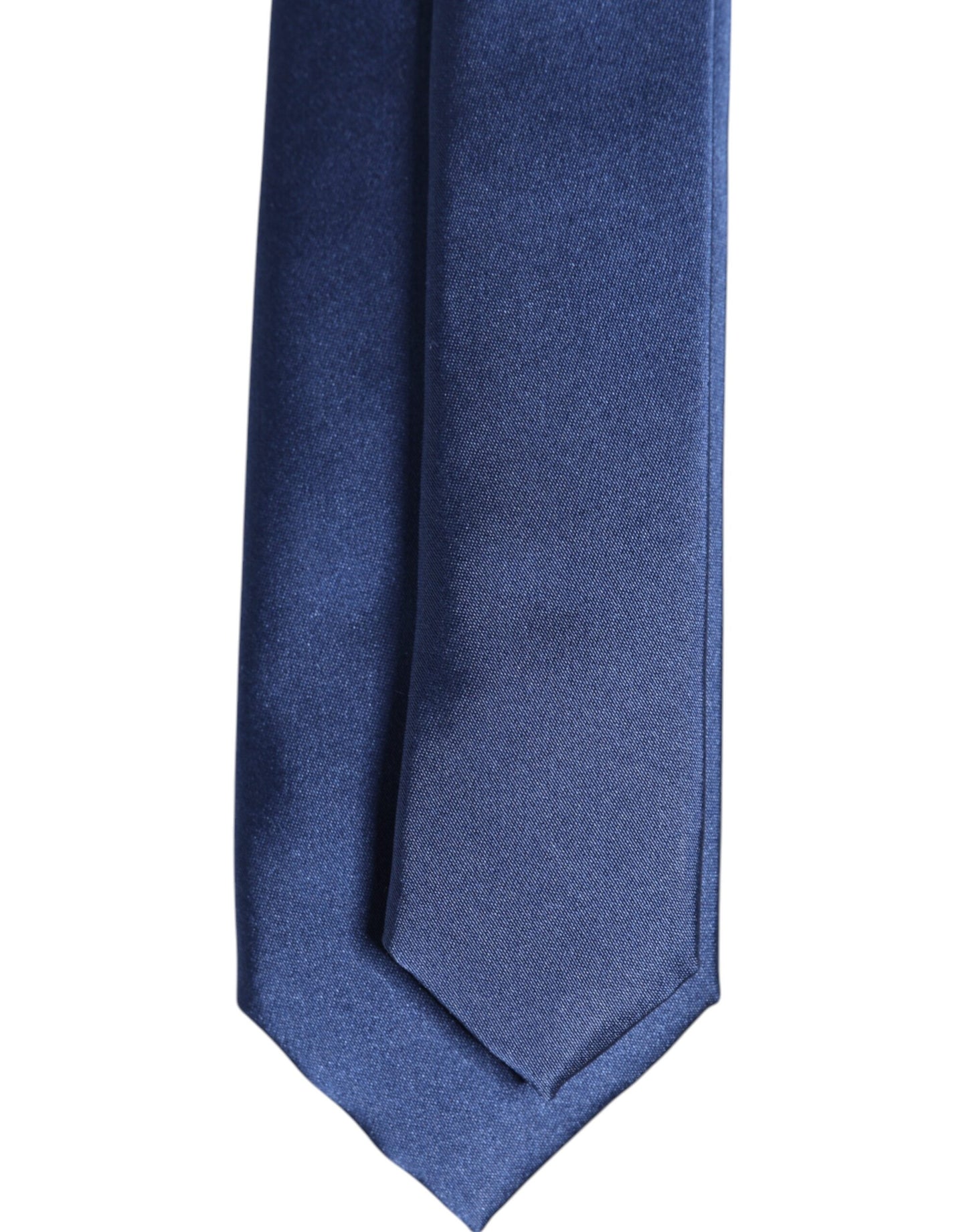 Dolce & Gabbana Blaue Seidenkrawatte einstellbar Krawatte