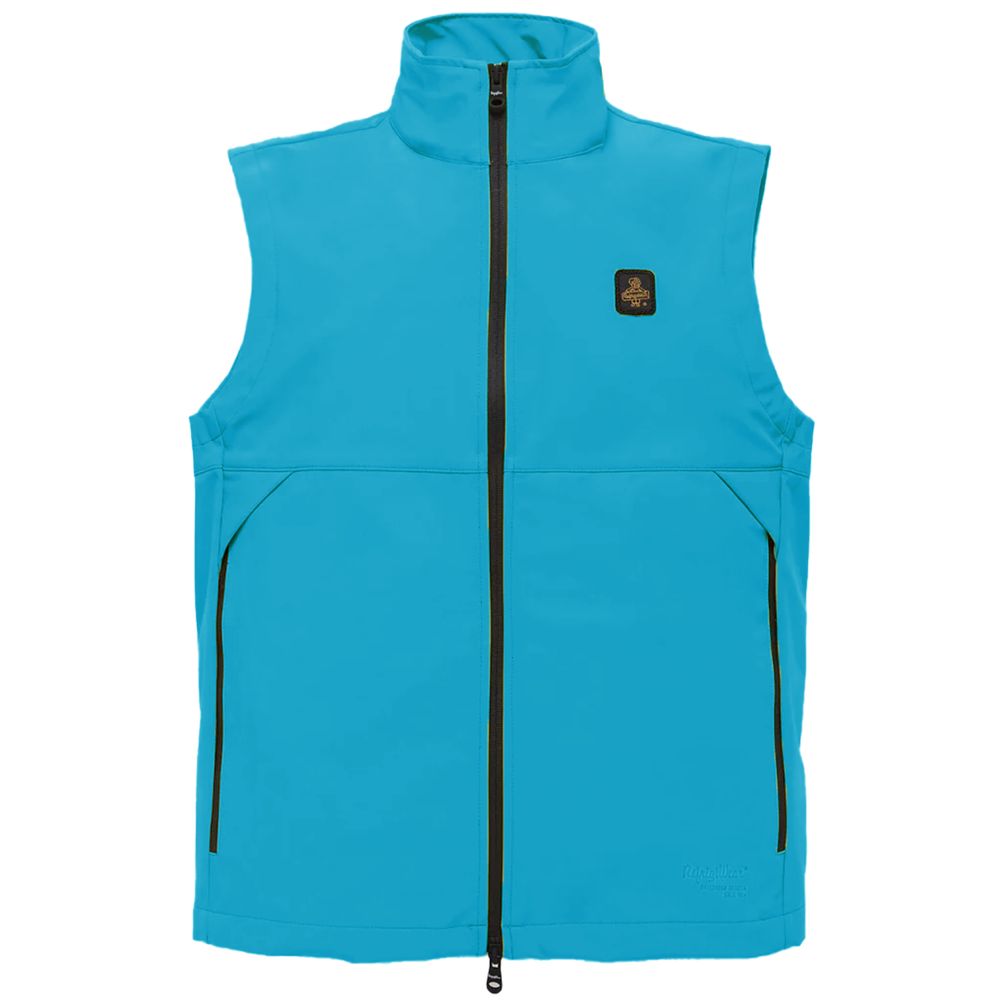 Refrigiwear Hellblaue Polyester Herrenweste