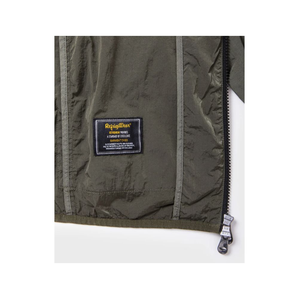 Refrigiwear Grüne Polyamid Herren Jacke