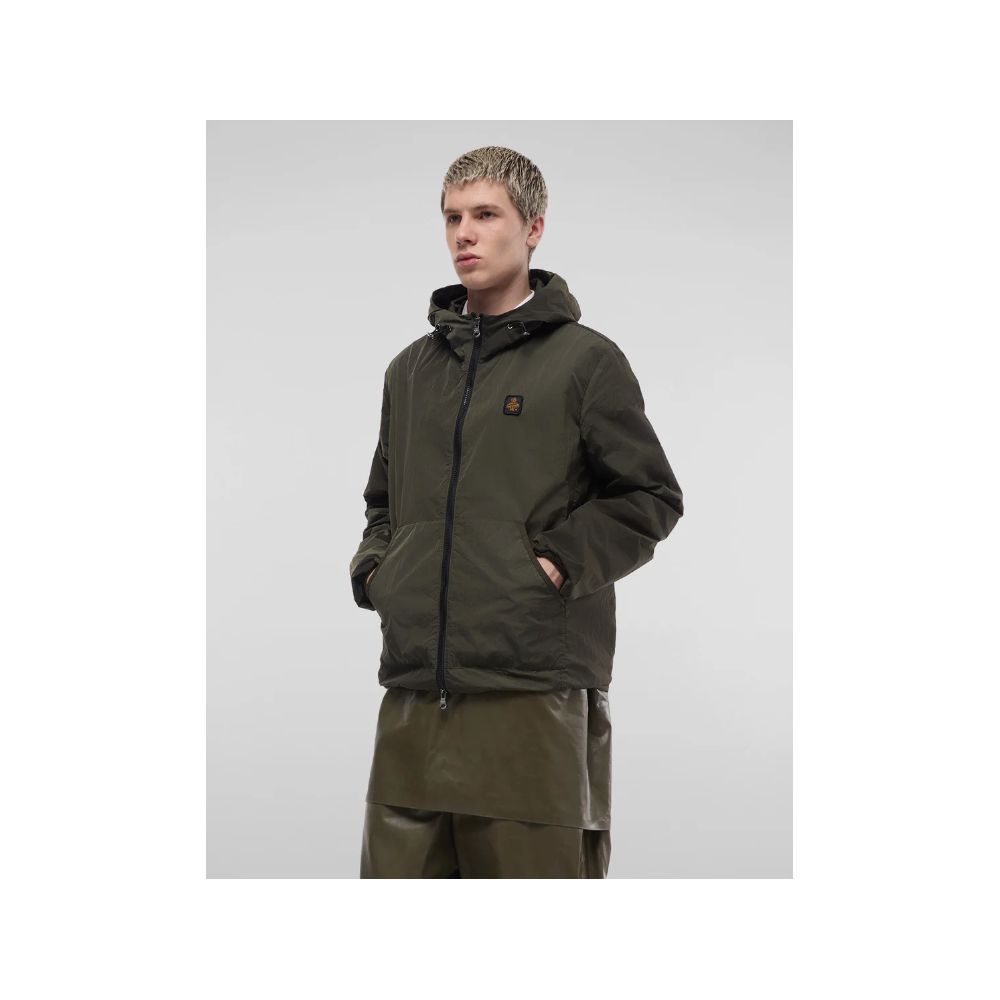 Refrigiwear Grüne Polyamid Herren Jacke